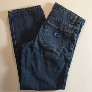Rural King 32x31 Men’s Dark Wash 5 Pocket Work Wear Blue Jeans